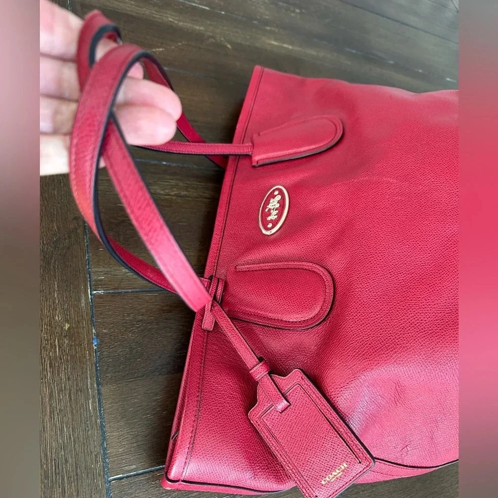 Coach Taxi zip tote bag